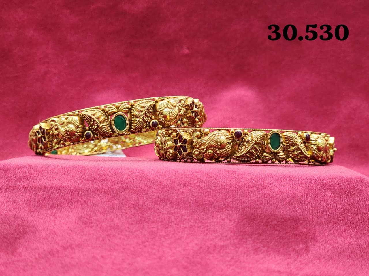 Traditional Gold Bangles view 2