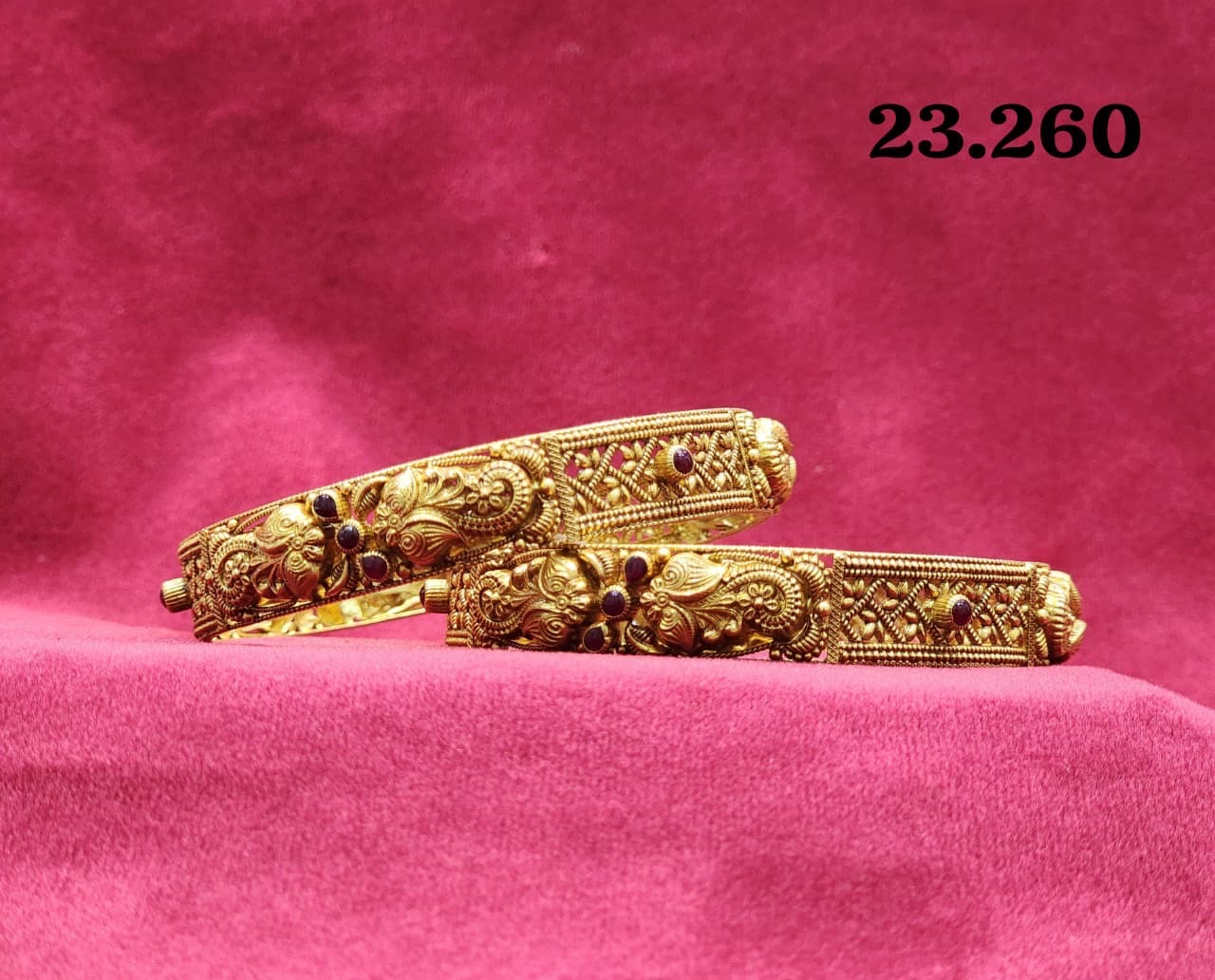 Traditional Gold Bangles view 3