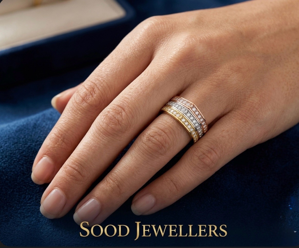 Diamond Stackable Ring Set SJDR1007 view 2