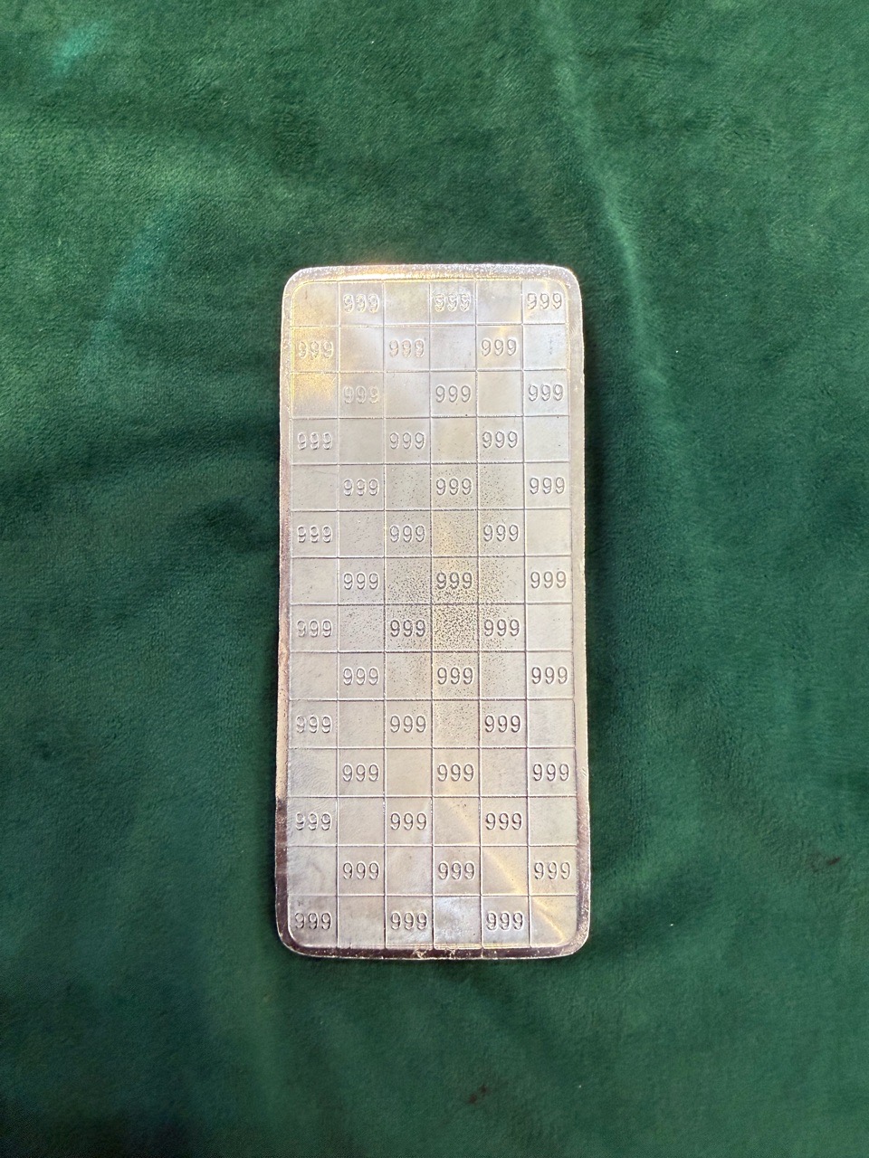 500g Pure Silver 999 Bar view 3