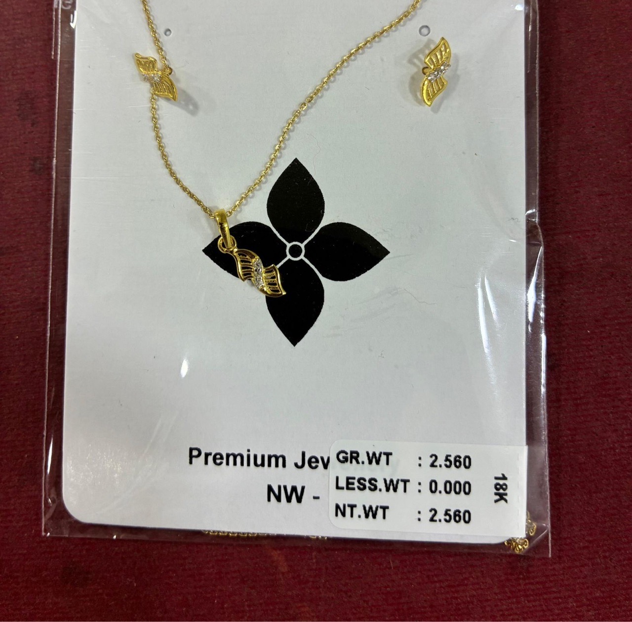 Gold Pendant Necklace view 10