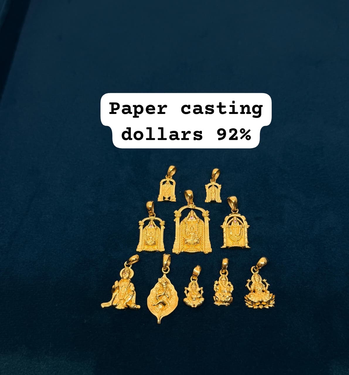 Paper Casting Dollars 92% view 2