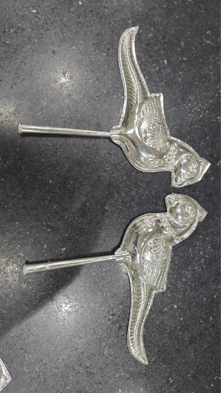 Traditional Silver Oil Lamps view 3