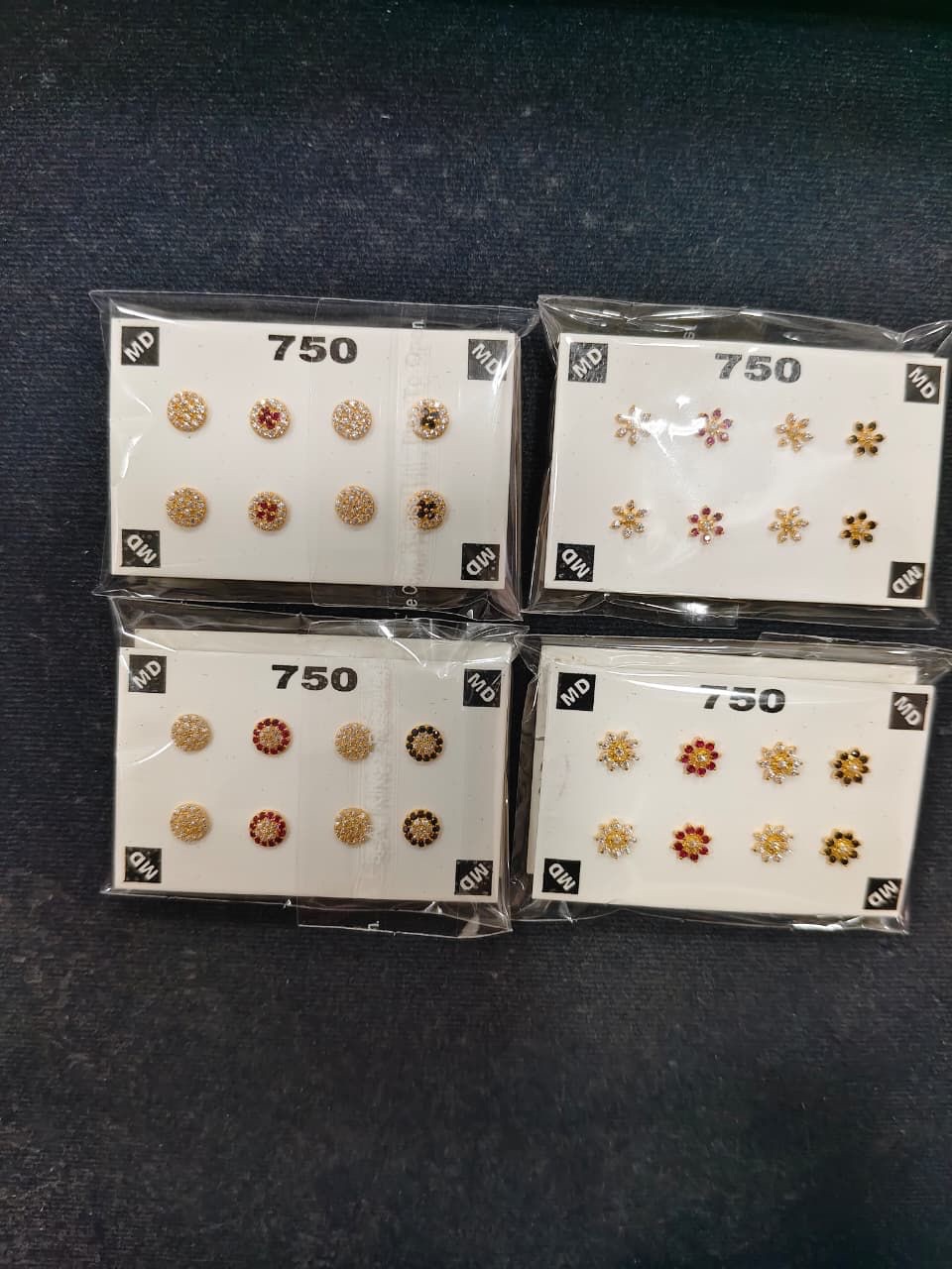MD Dot Earrings view 9