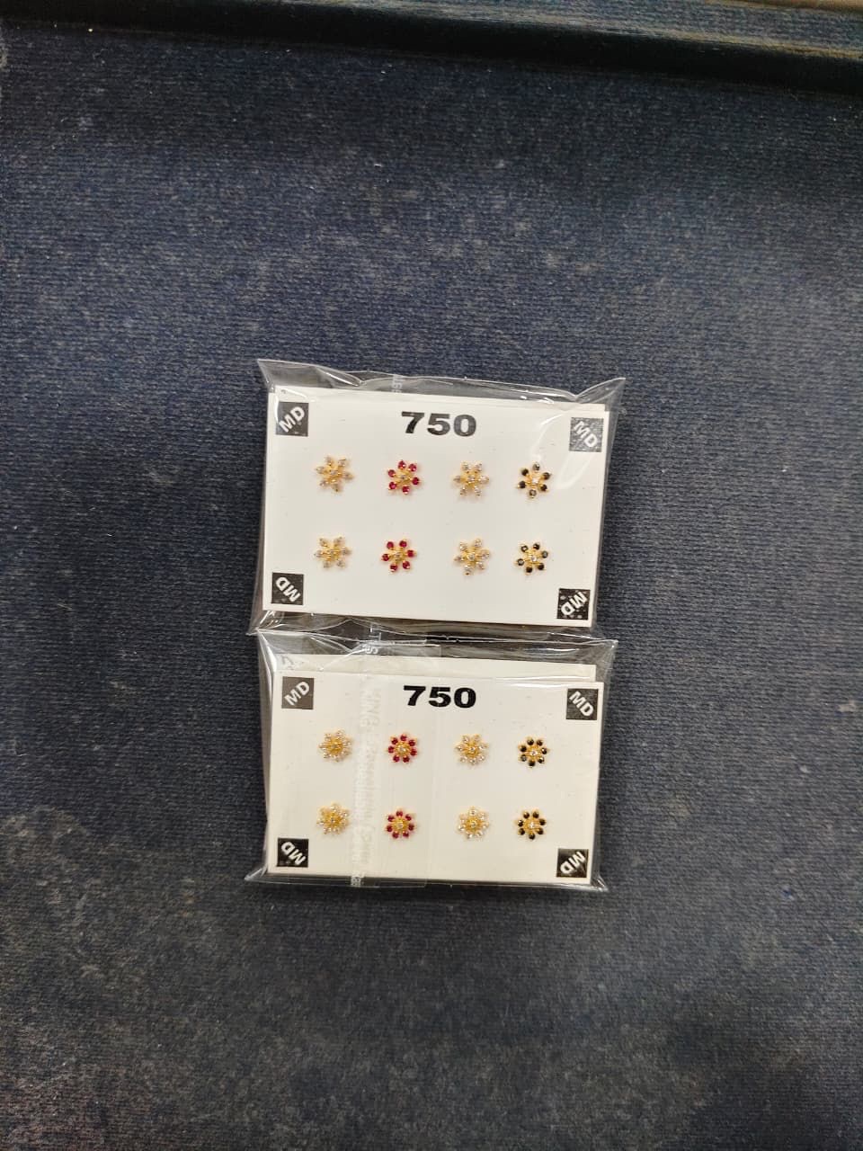 MD Dot Earrings view 3