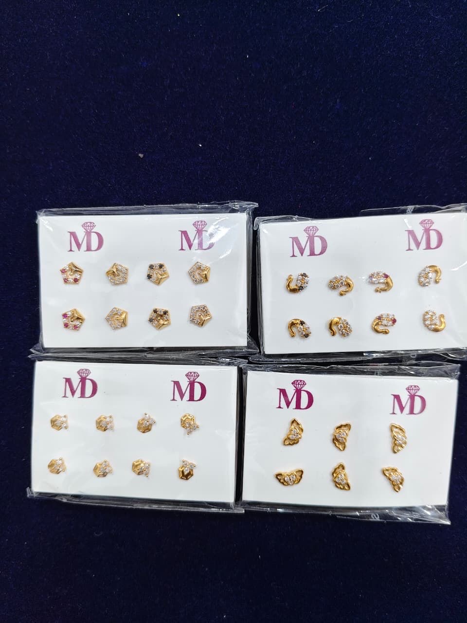 MD Dot Earrings view 6