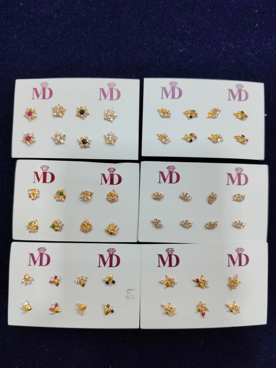 MD Dot Earrings view 7