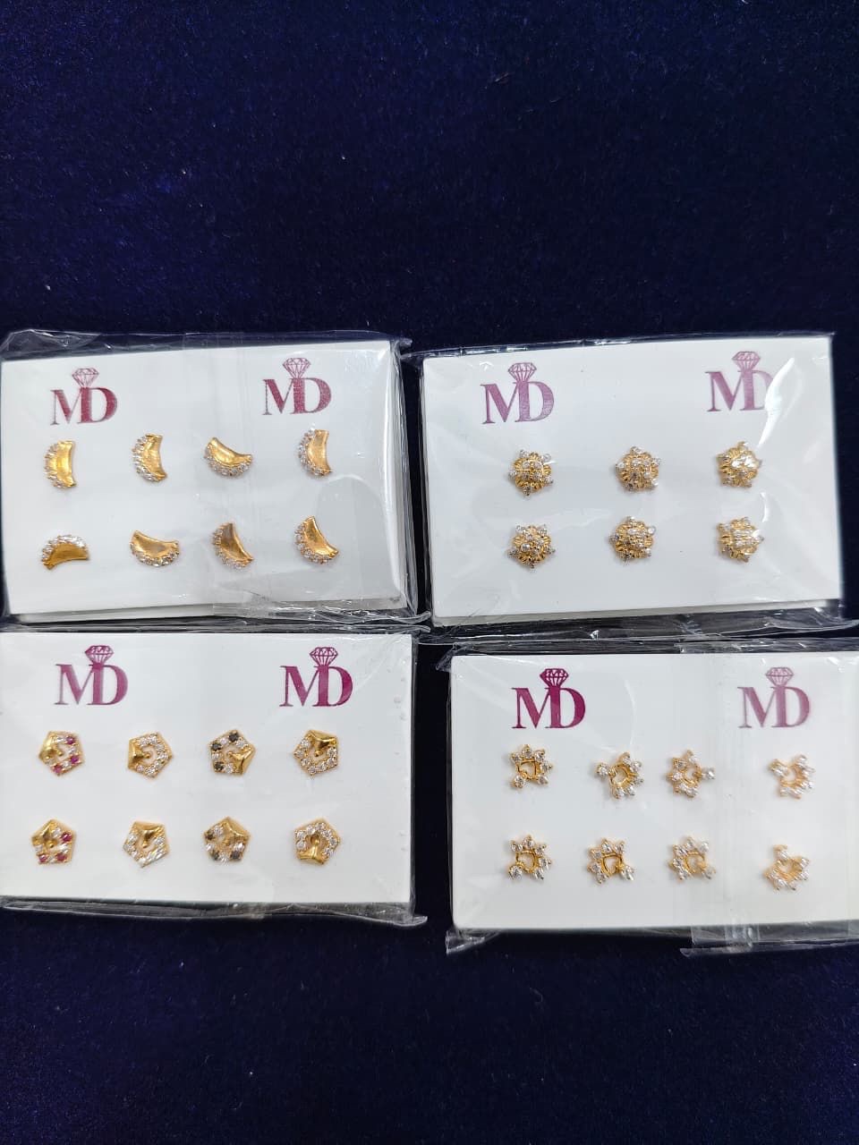MD Dot Earrings view 5