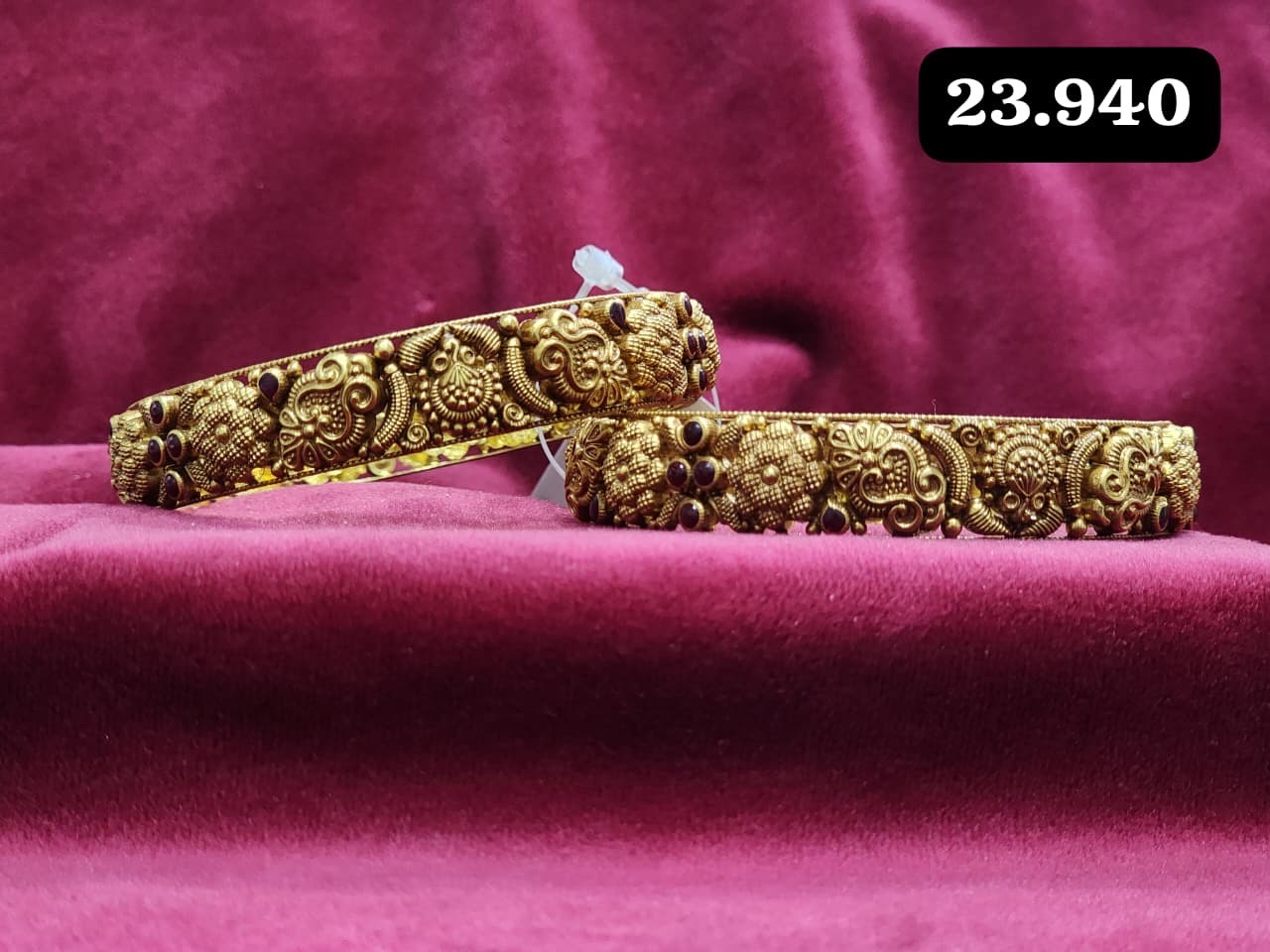 Traditional Golden Bangle view 2