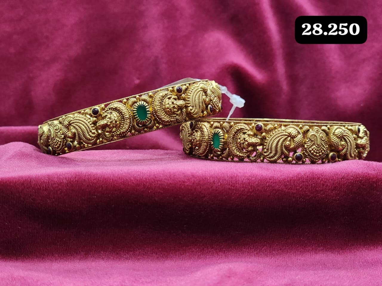 Traditional Golden Bangle view 10