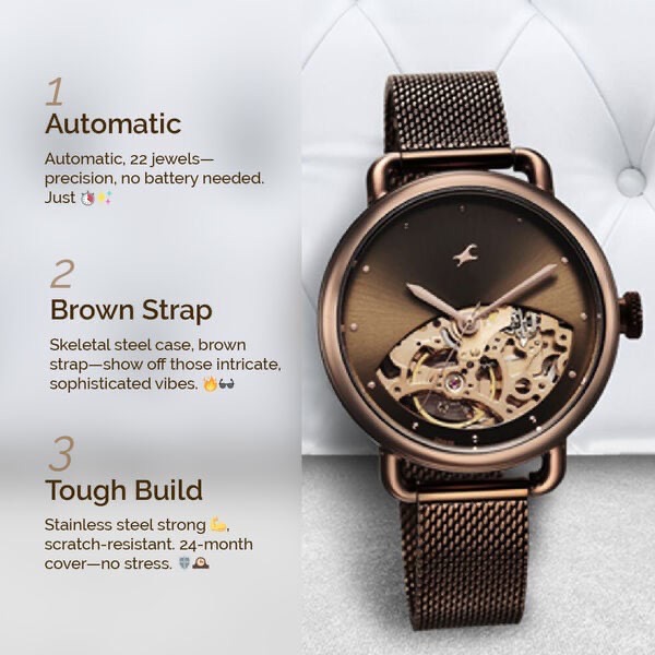 Titan Automatic Watch 6288QM01 view 2
