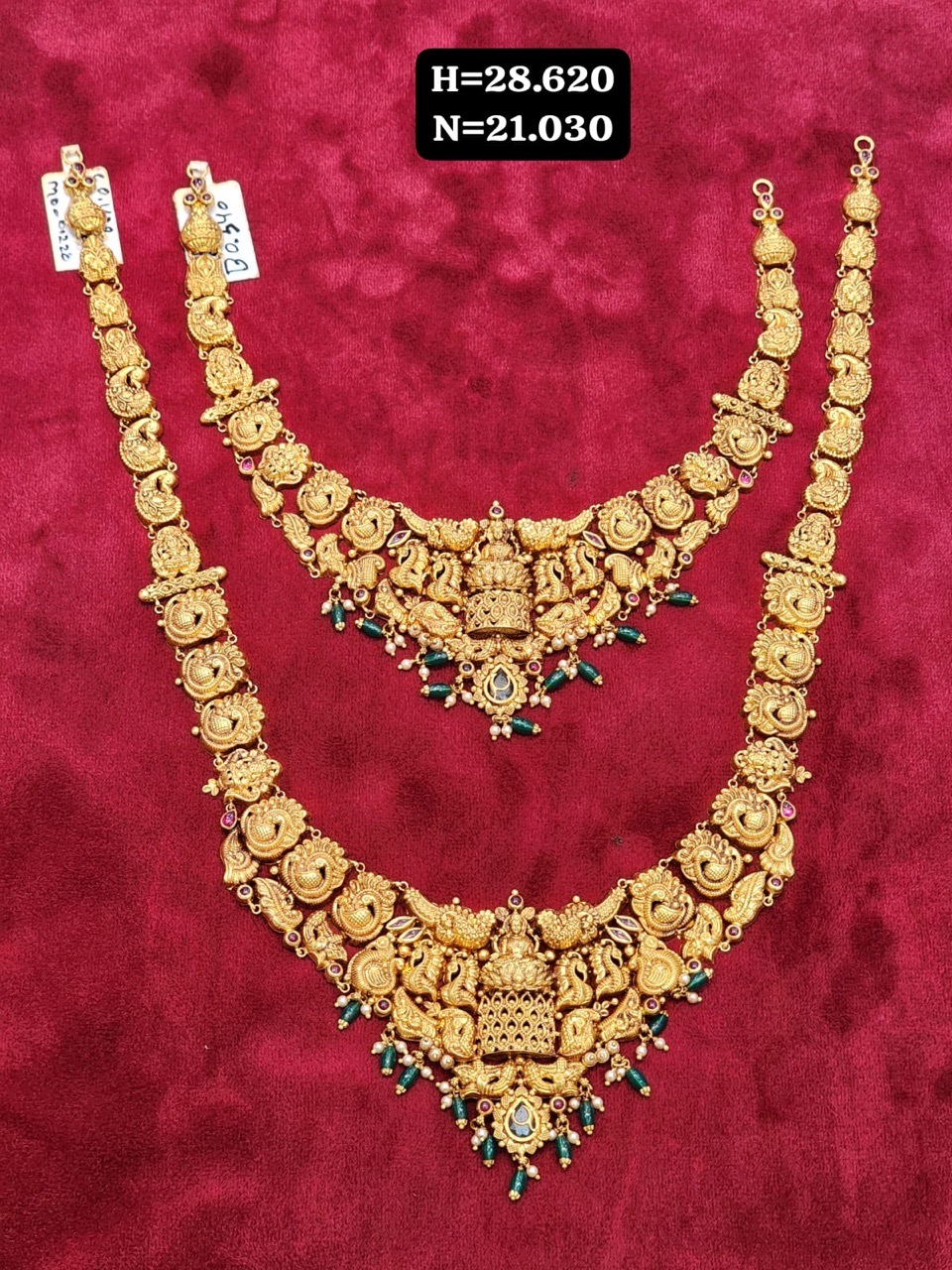 Traditional Gold Necklac Set view 4