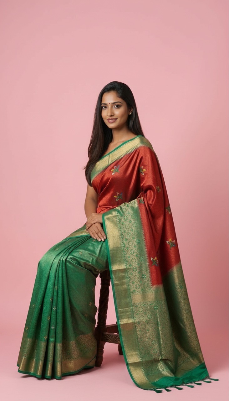Traditional Saree view 4
