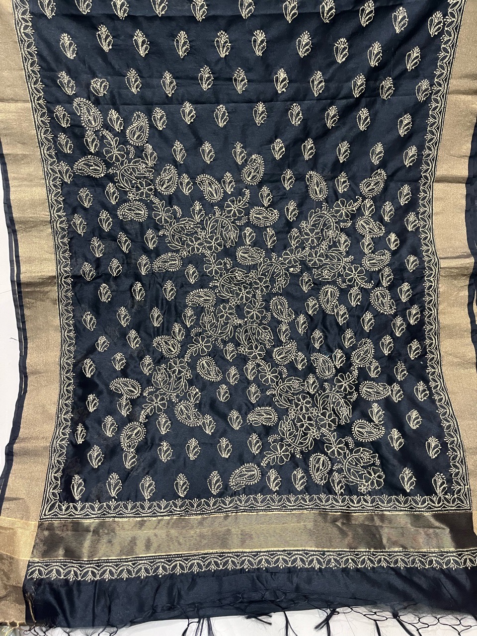 Chikankari Embroidered Sarees view 2