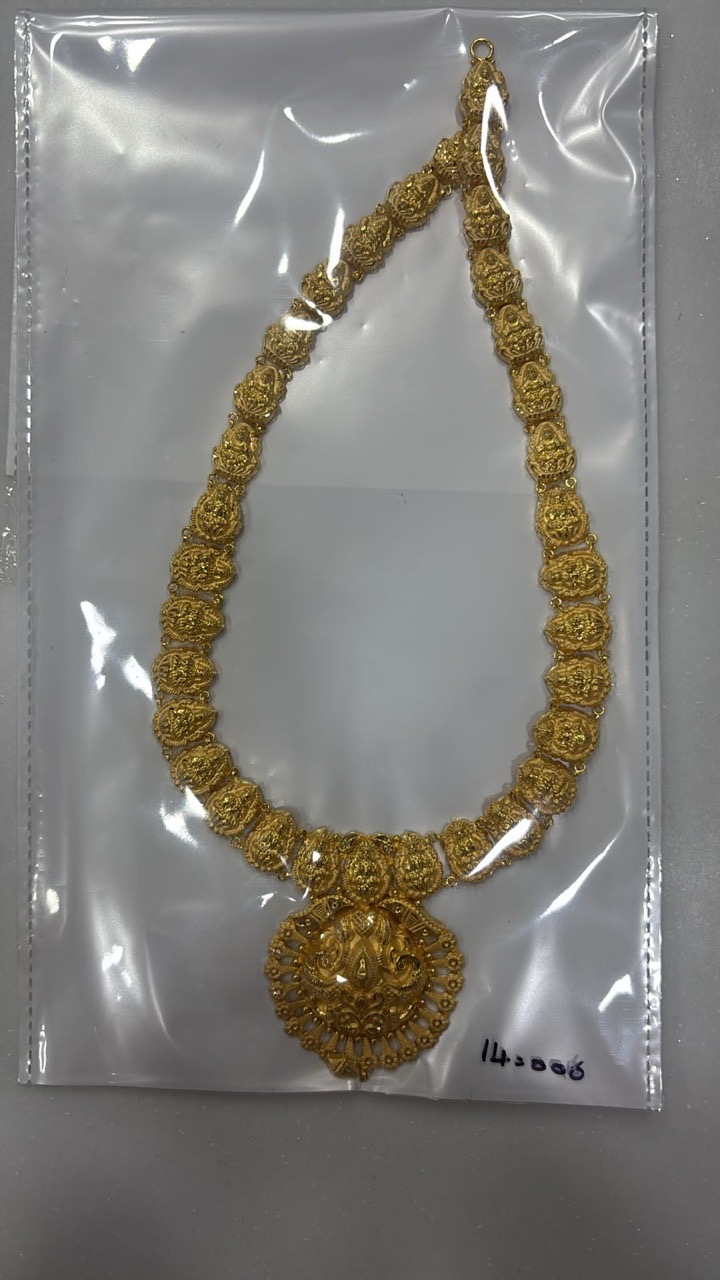 Traditional Gold Necklace3 view 5