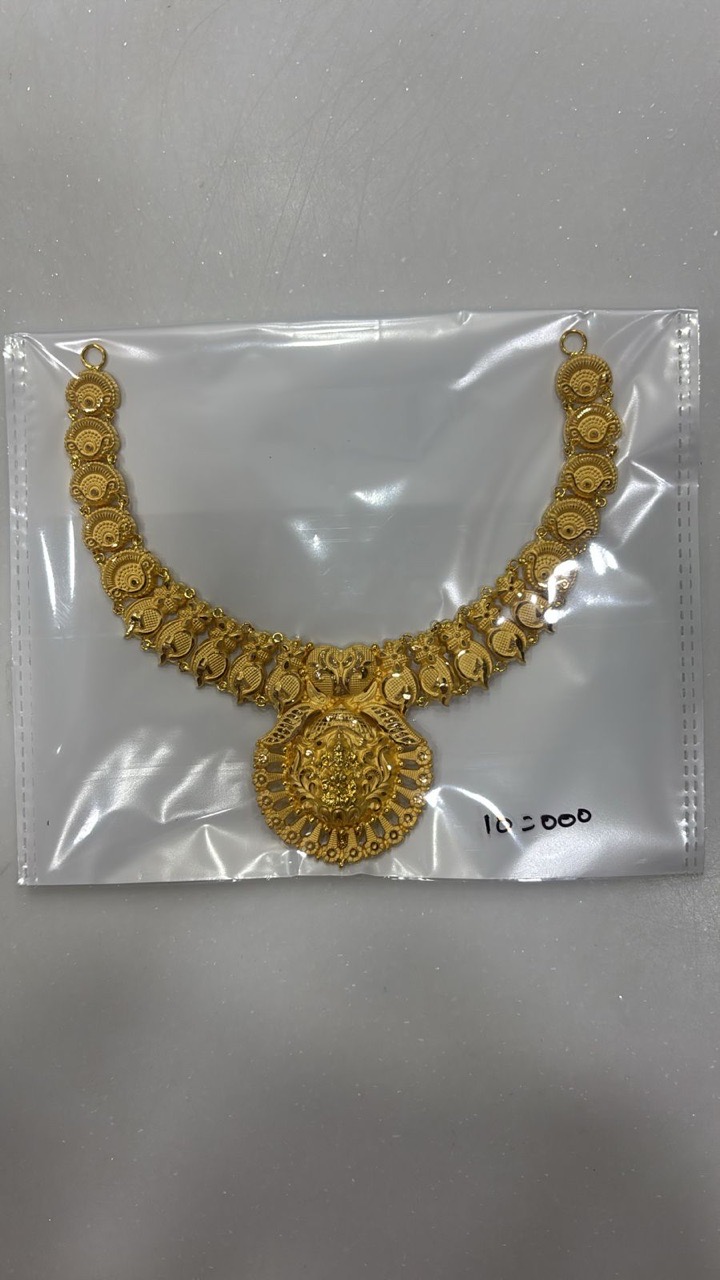 Traditional Gold Necklace4 view 6