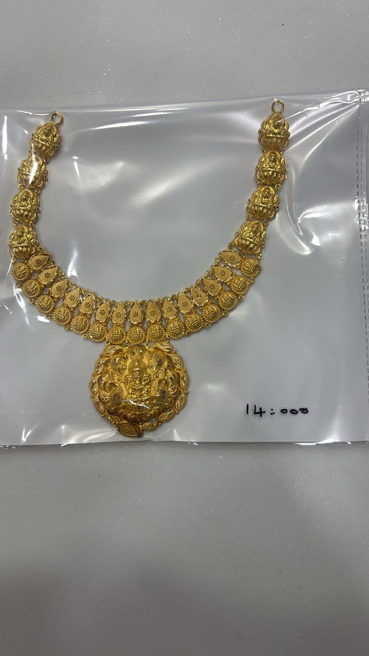 Traditional Gold Necklace4 view 7