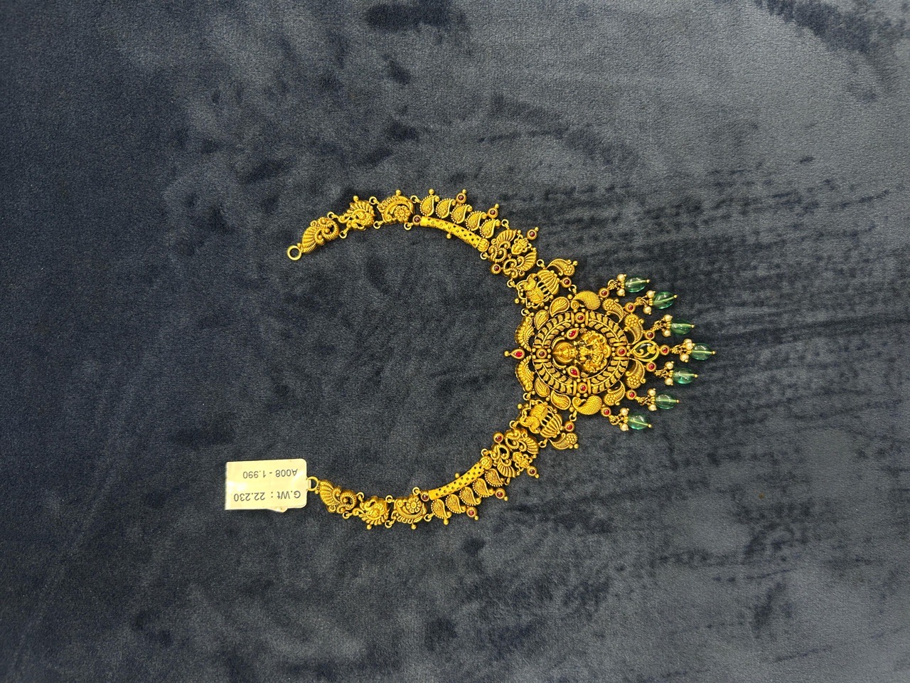 Traditional Gold Necklace5 view 9
