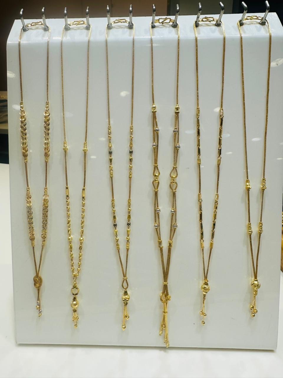 CNC Gold Chains with Handcrafted Detailing view 2