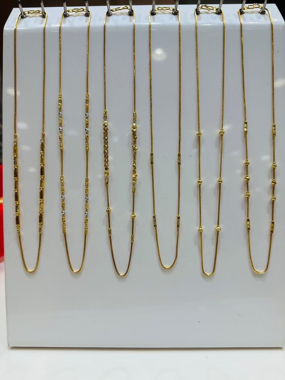 CNC Gold Chains with Handcrafted Detailing view 3