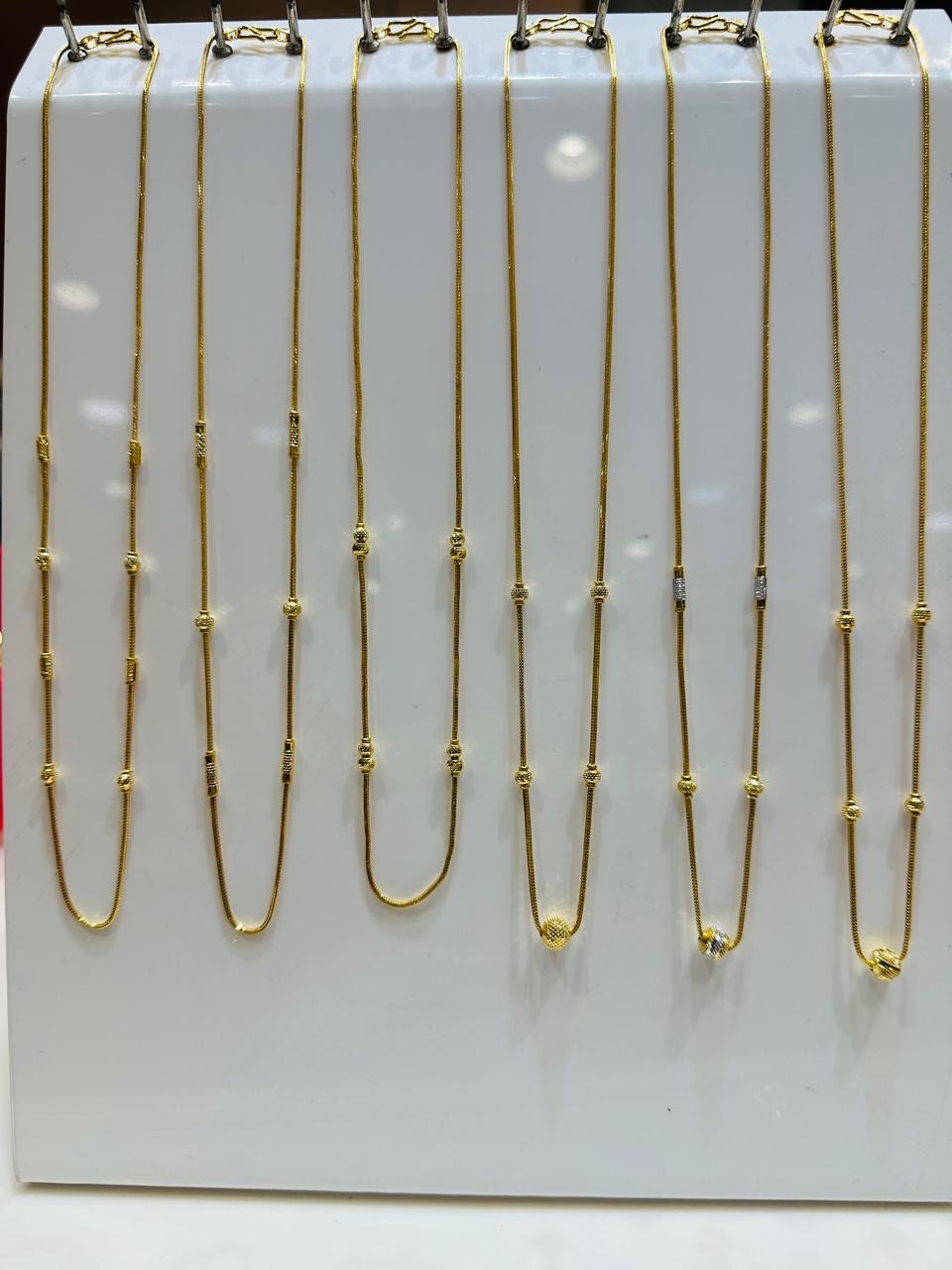 CNC Gold Chains with Handcrafted Detailing view 4