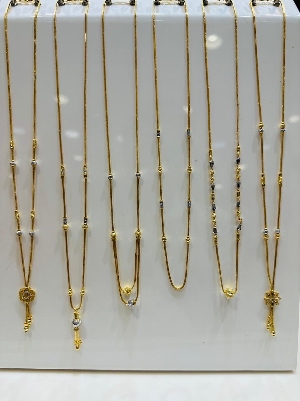 CNC Gold Chains with Handcrafted Detailing view 10