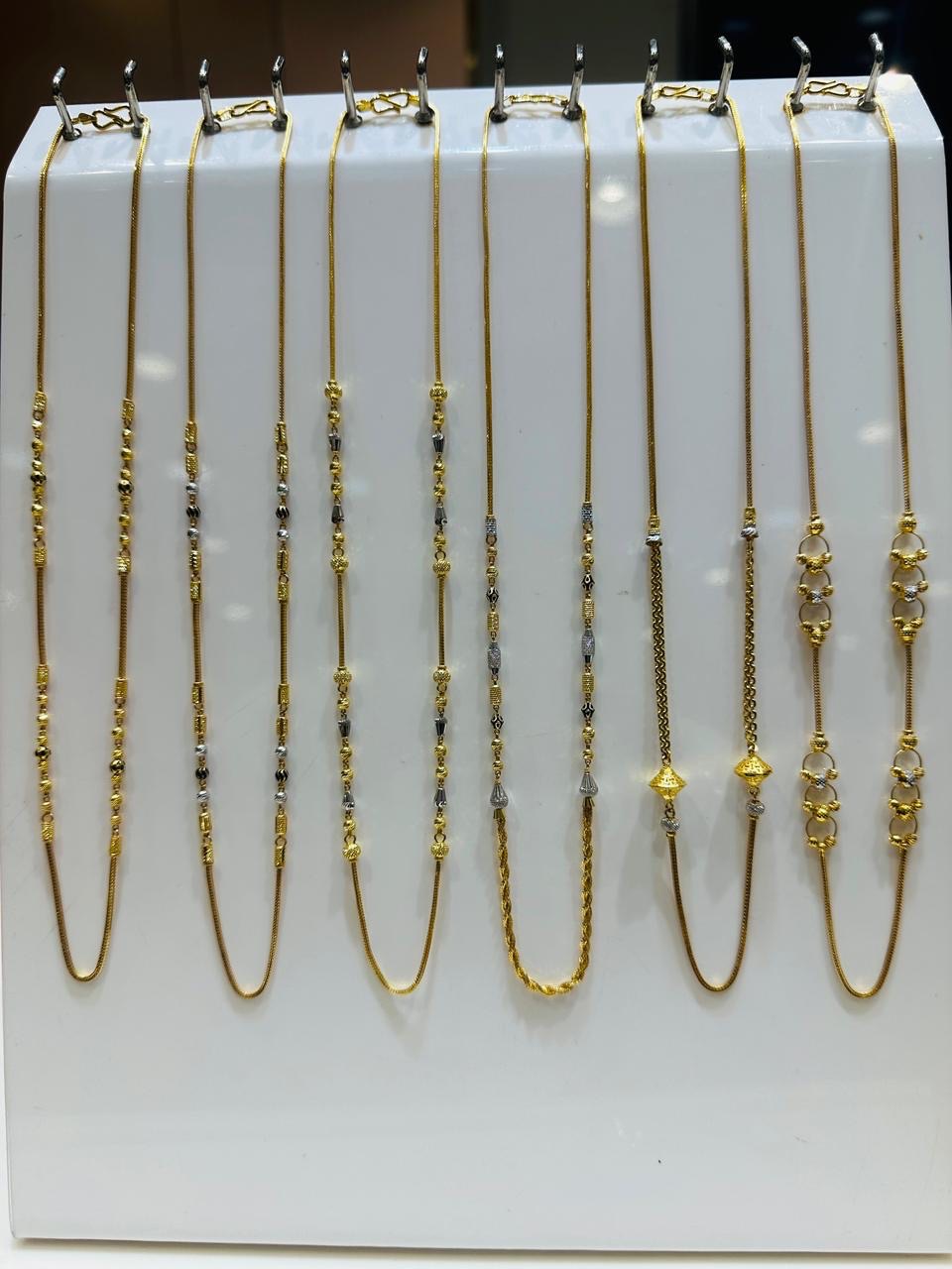 CNC Gold Chains with Handcrafted Detailing view 9