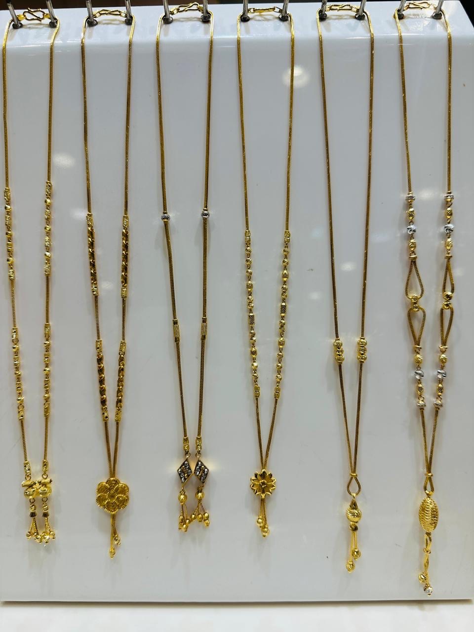 CNC Gold Chains with Handcrafted Detailing view 7
