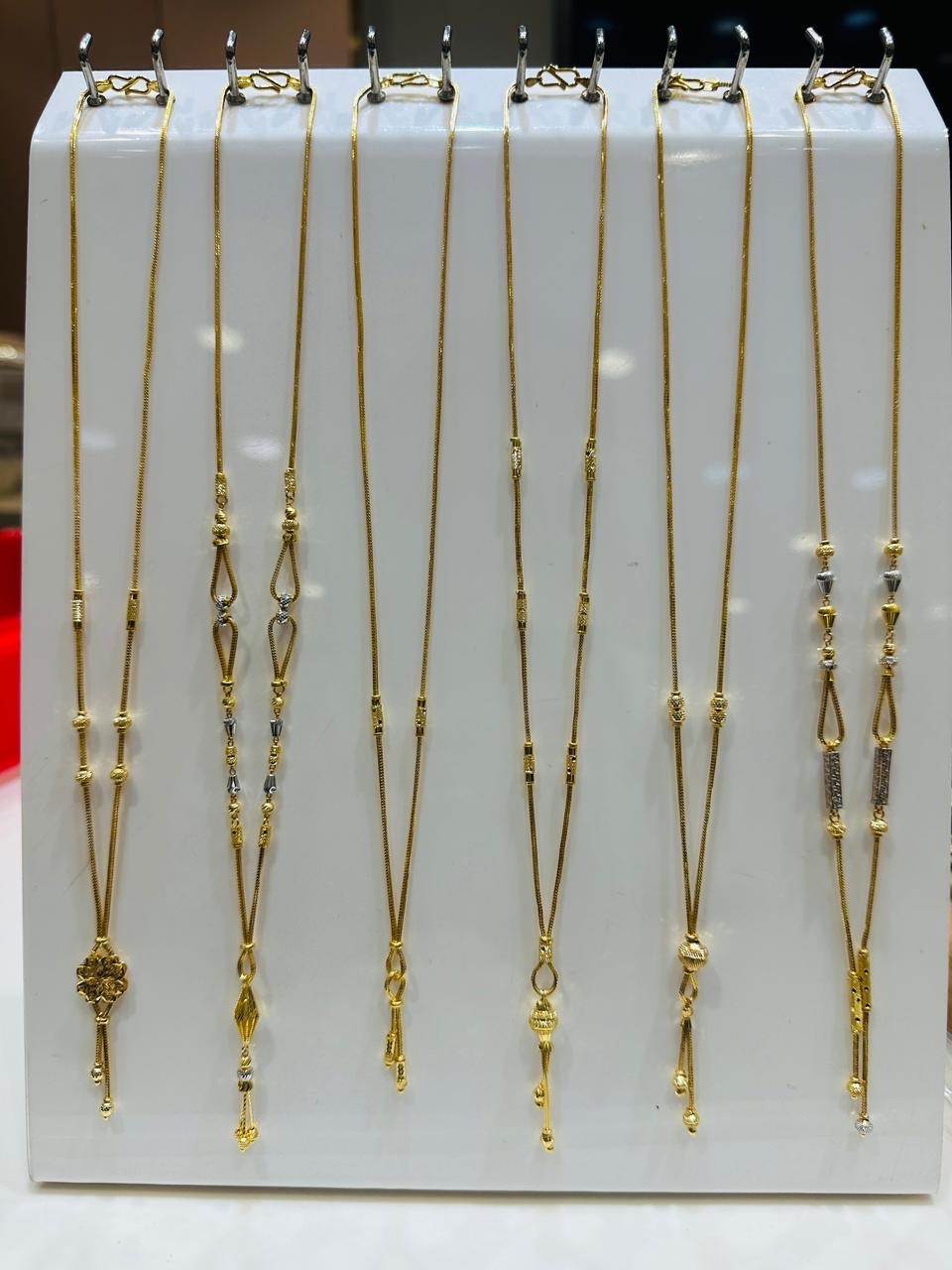 CNC Gold Chains with Handcrafted Detailing view 5