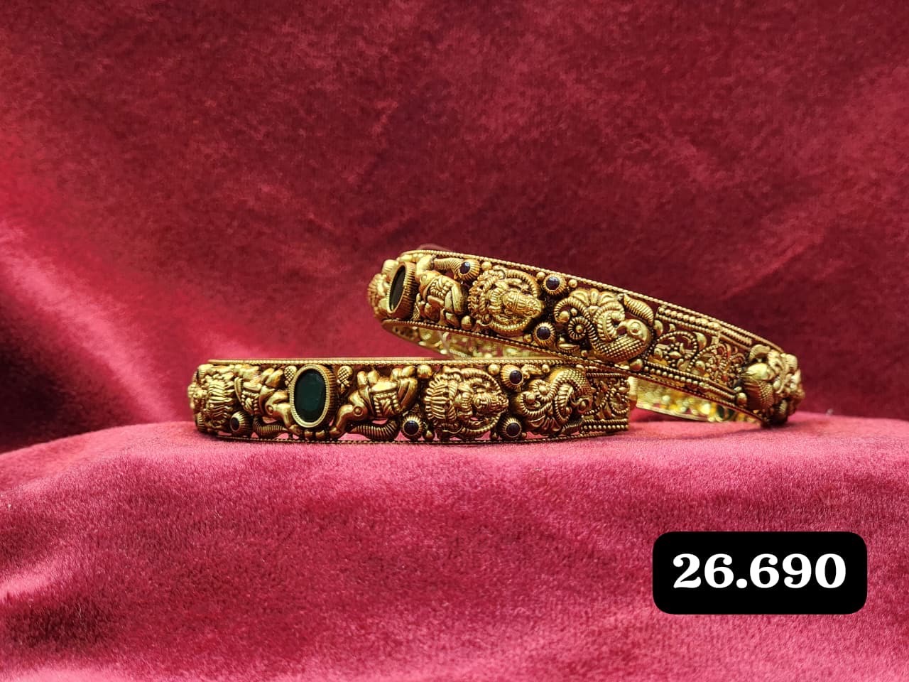 Traditional Gold Bangles1 view 2