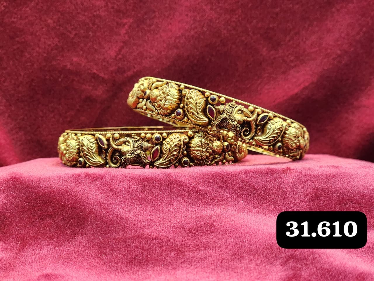 Traditional Gold Bangles1 view 6