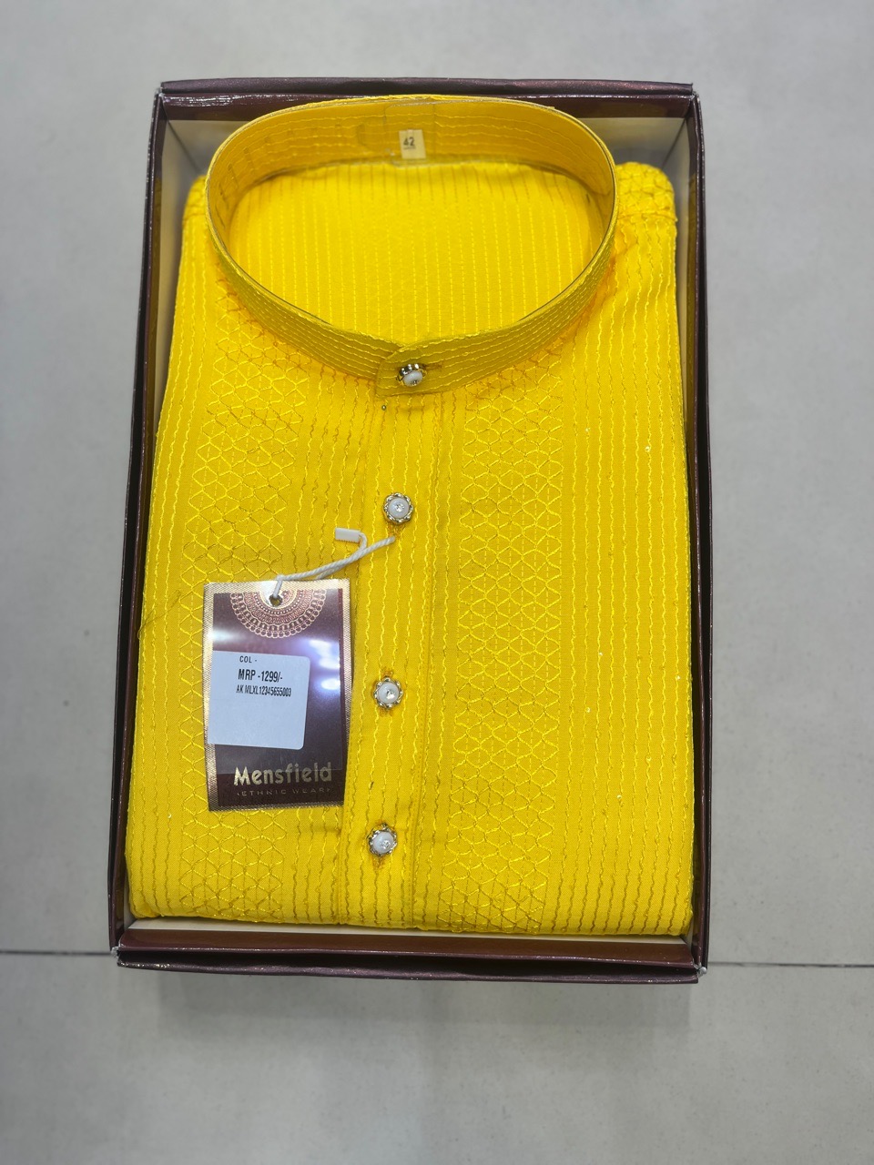 Mensfield Ethnic Kurta. Art No124 view 2