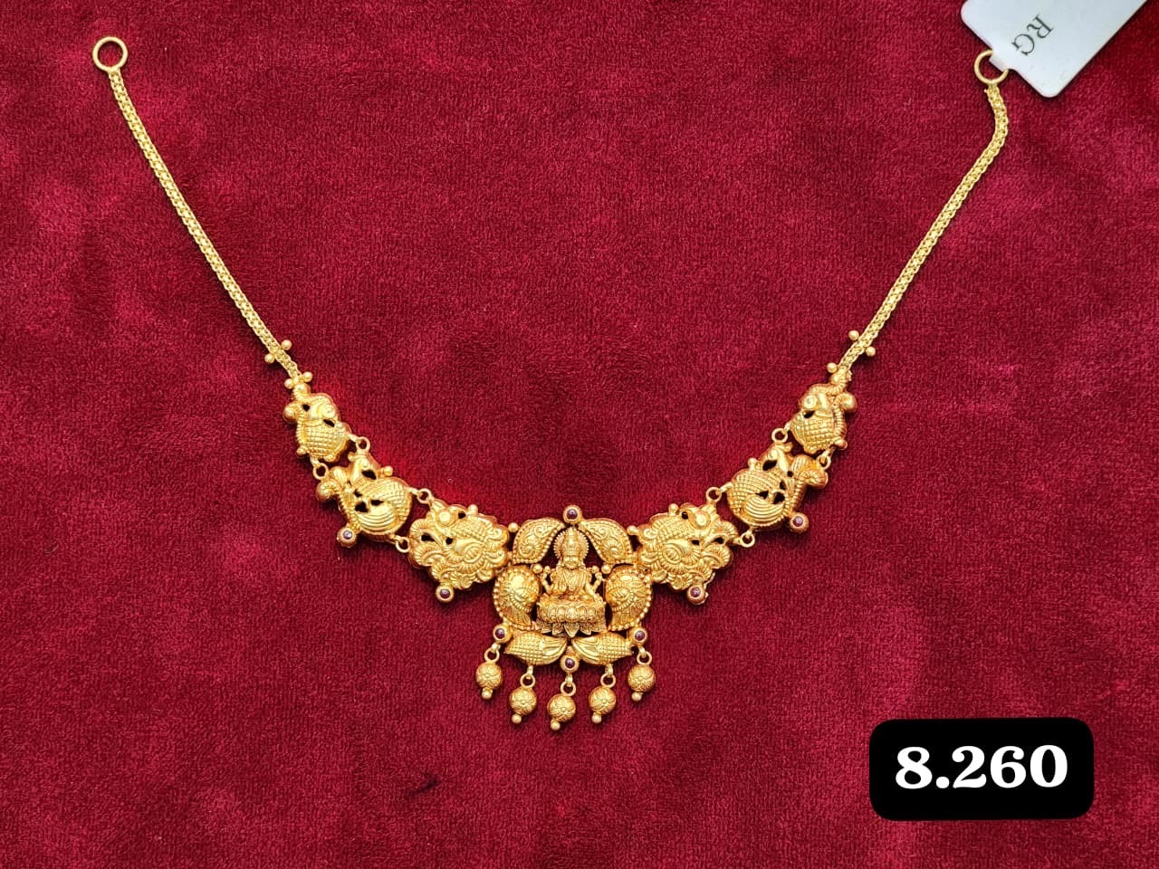 Traditiona Gold Necklace view 9