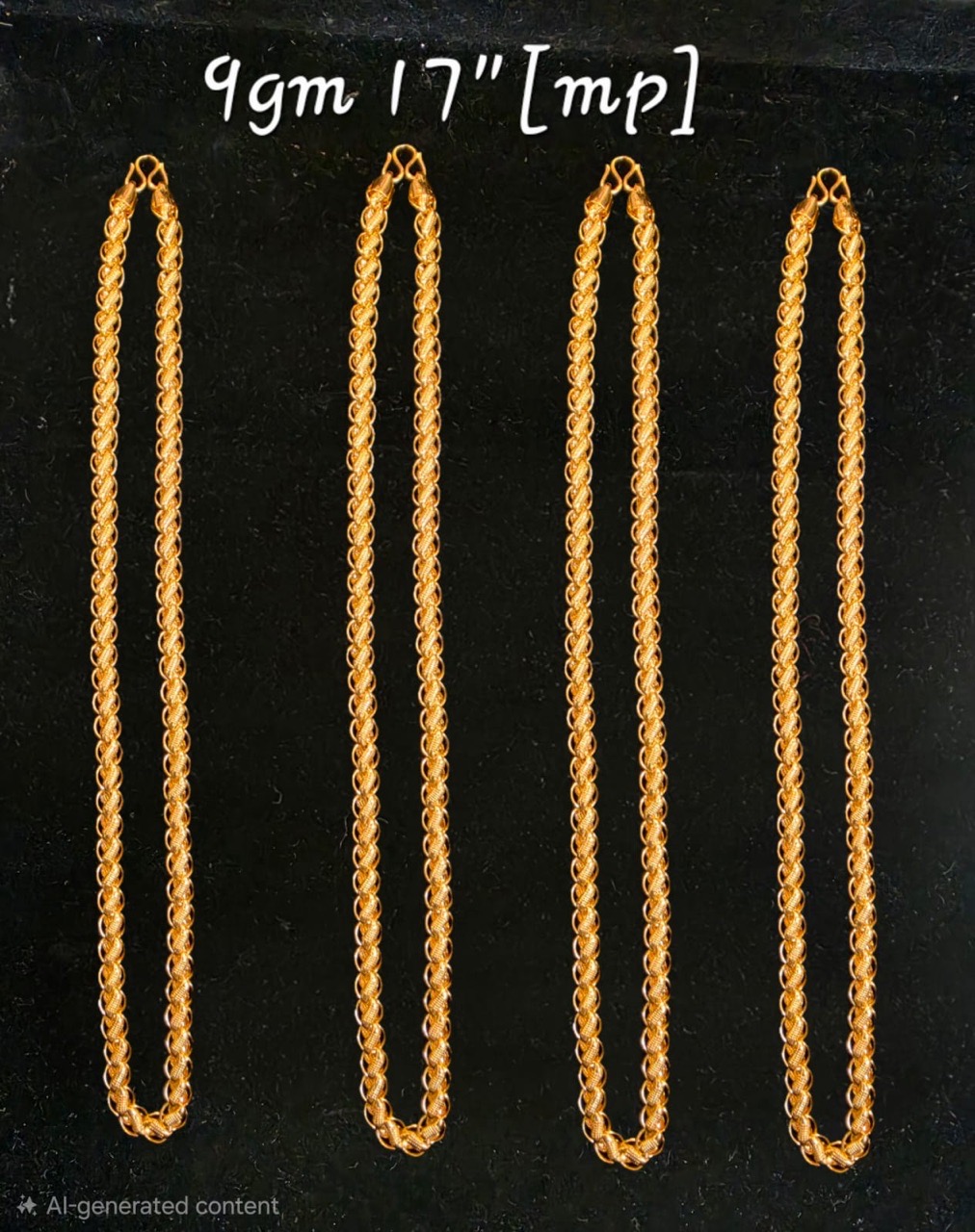 Hallow Gold Chain view 2