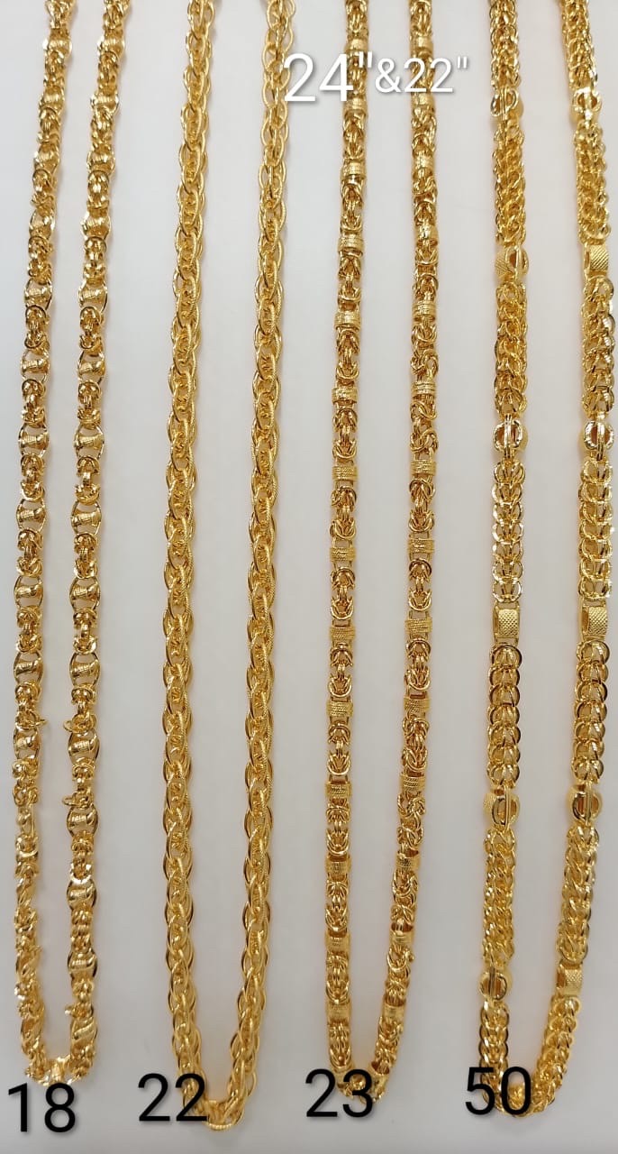 Hallow Gold Chain view 7