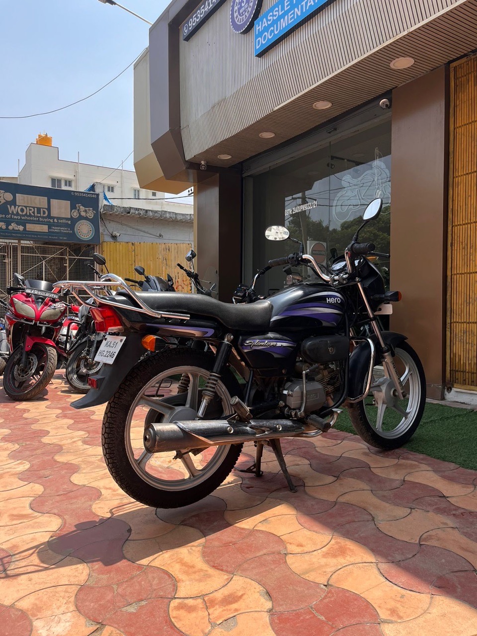 Hero  Splendor/ 2019 Model view 7