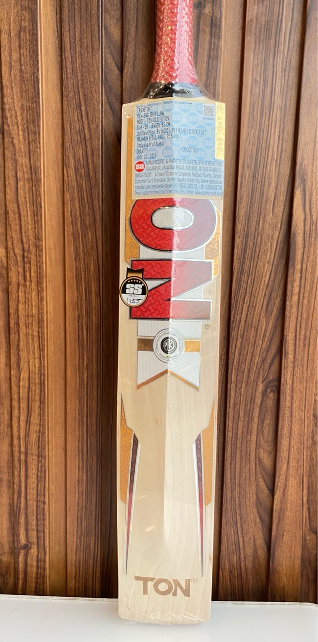 Gold Edition Cricket Bat view 4