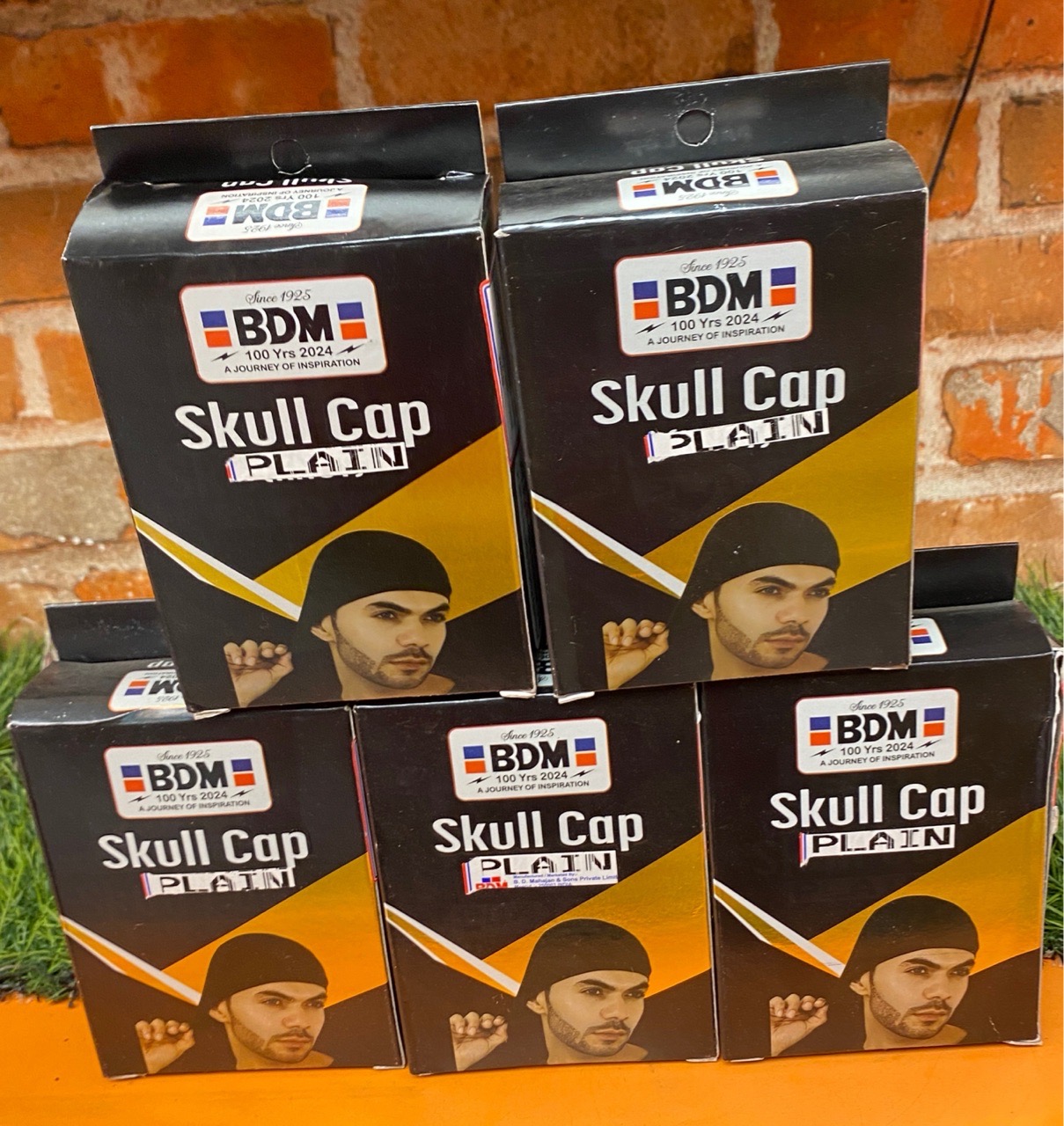 BDM Skull Cap Plain view 2