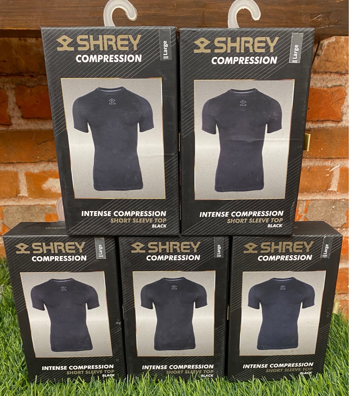 Shrey Compression Short Sleeve Top view 2