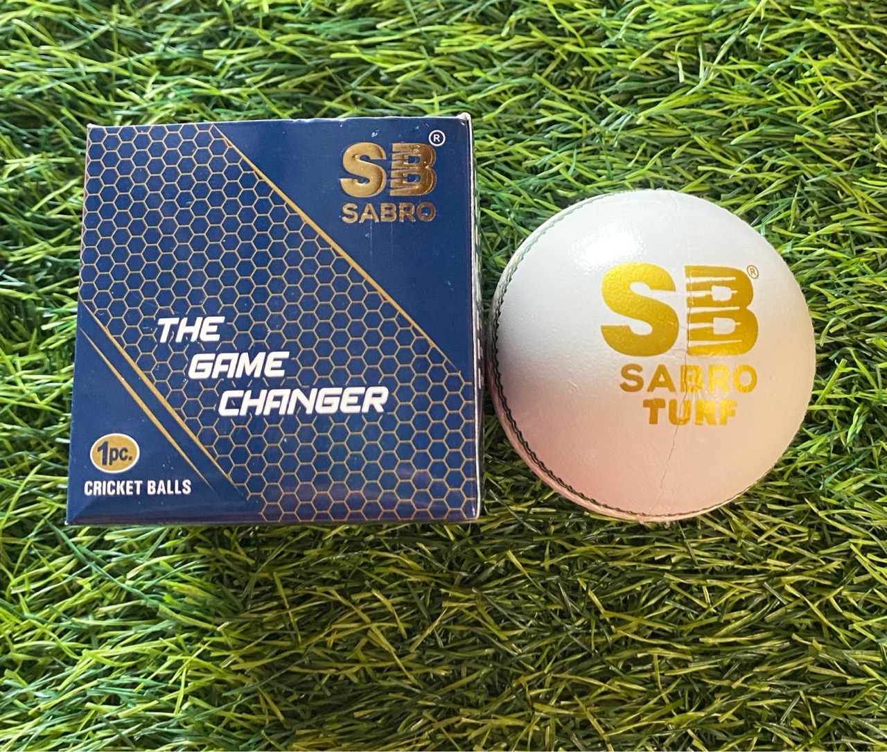 SB Sabro Turf Cricket Ball view 2
