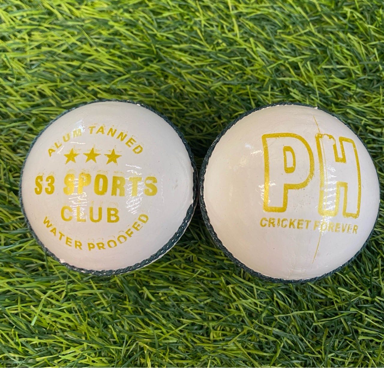S3 Sports Cricket Leather Ball view 2