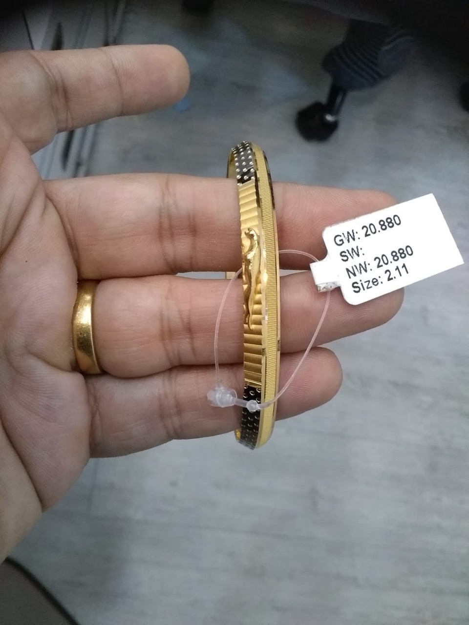 Gold CNC Khada view 3