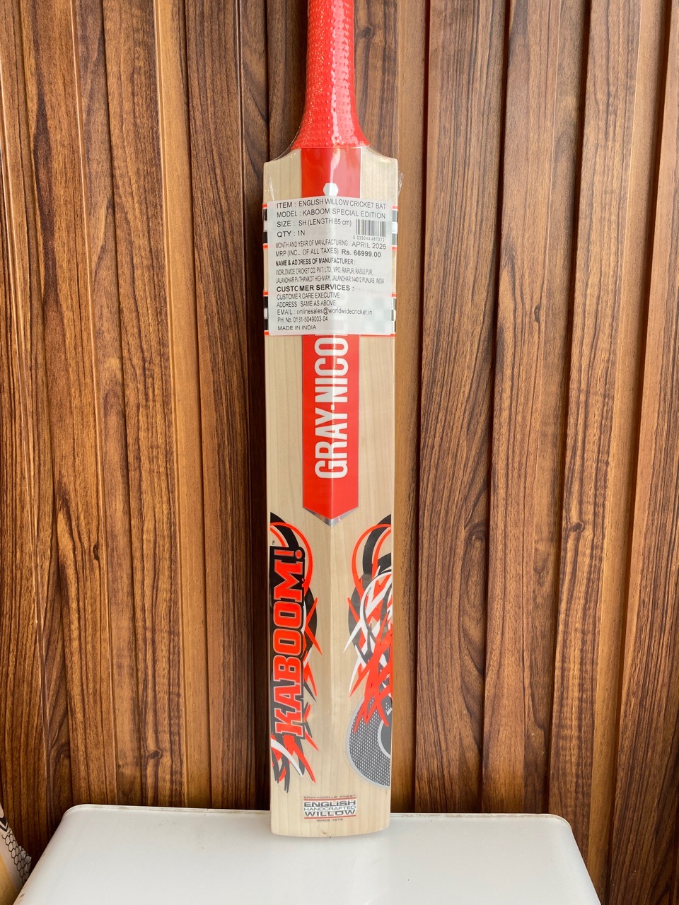 Gray Nicolls Kaboom Cricket Bat view 3