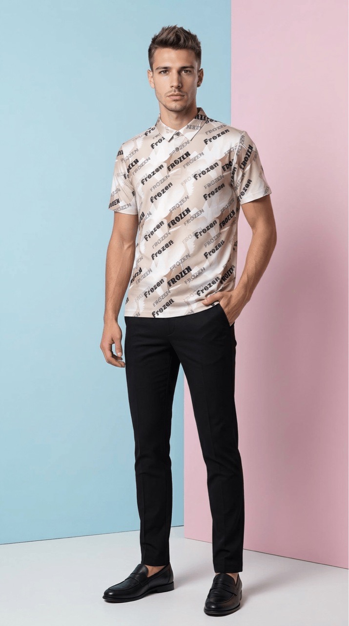 Printed Short-Sleeve Shirt view 10
