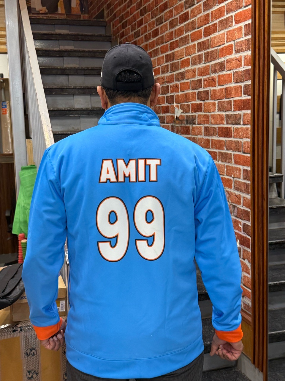 Custom Cricket Jacket view 2