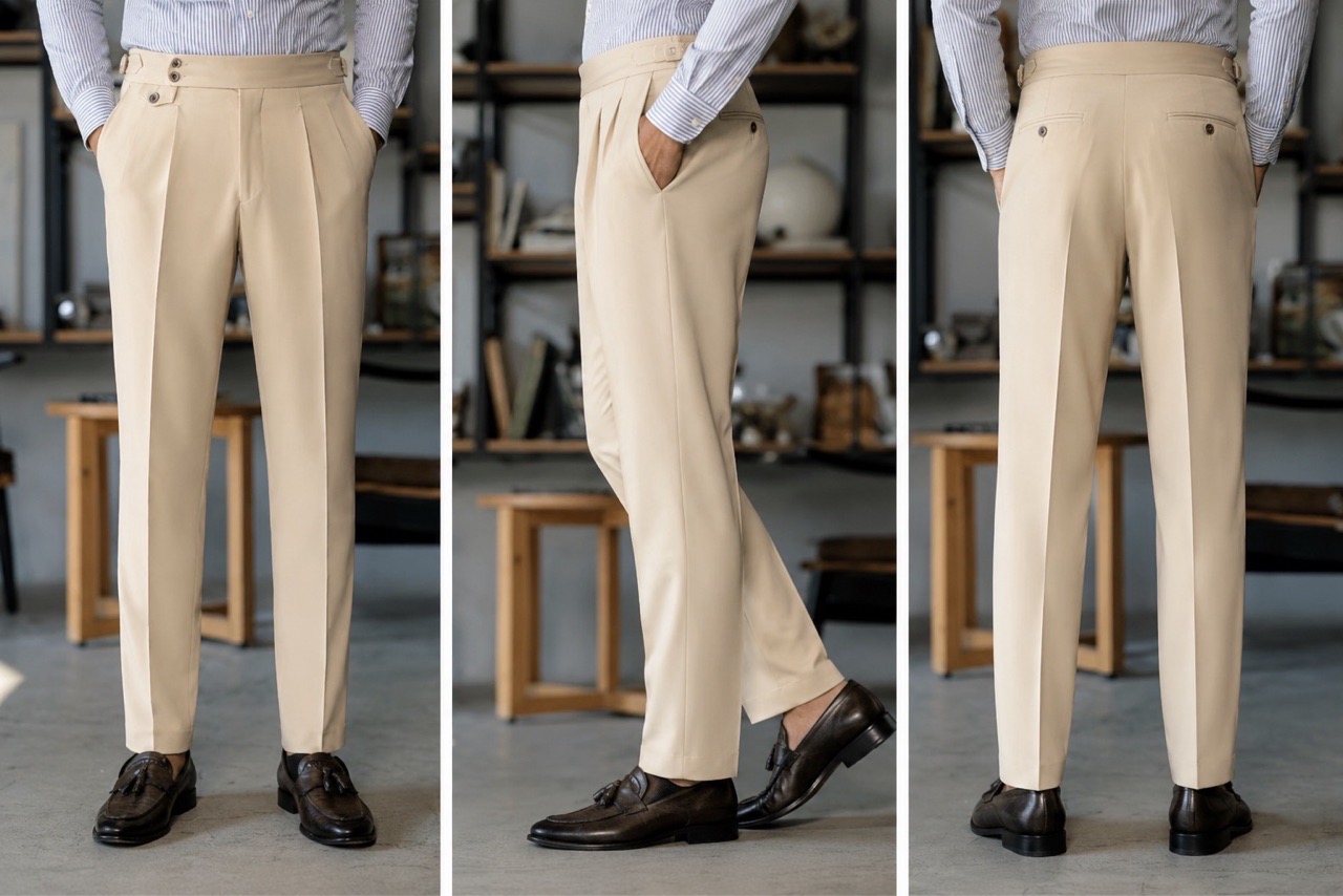 Ticket pocket Single Pleated Gurkha Pant view 2