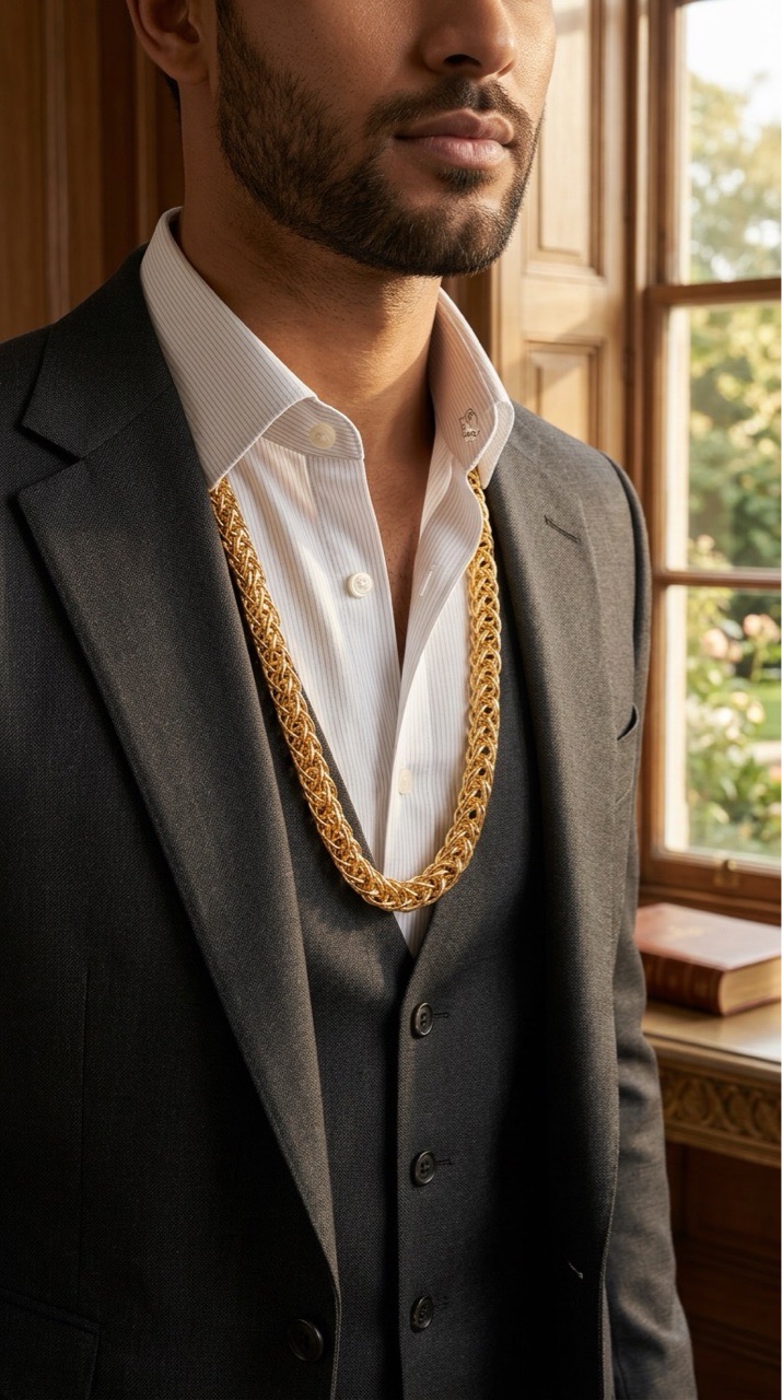18K Gold Chain view 3