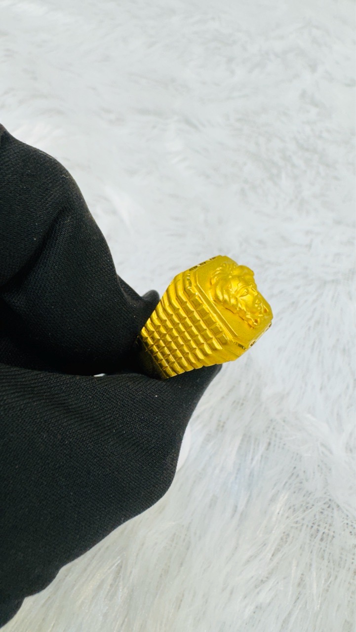 Medusa Gold Designer Ring view 3