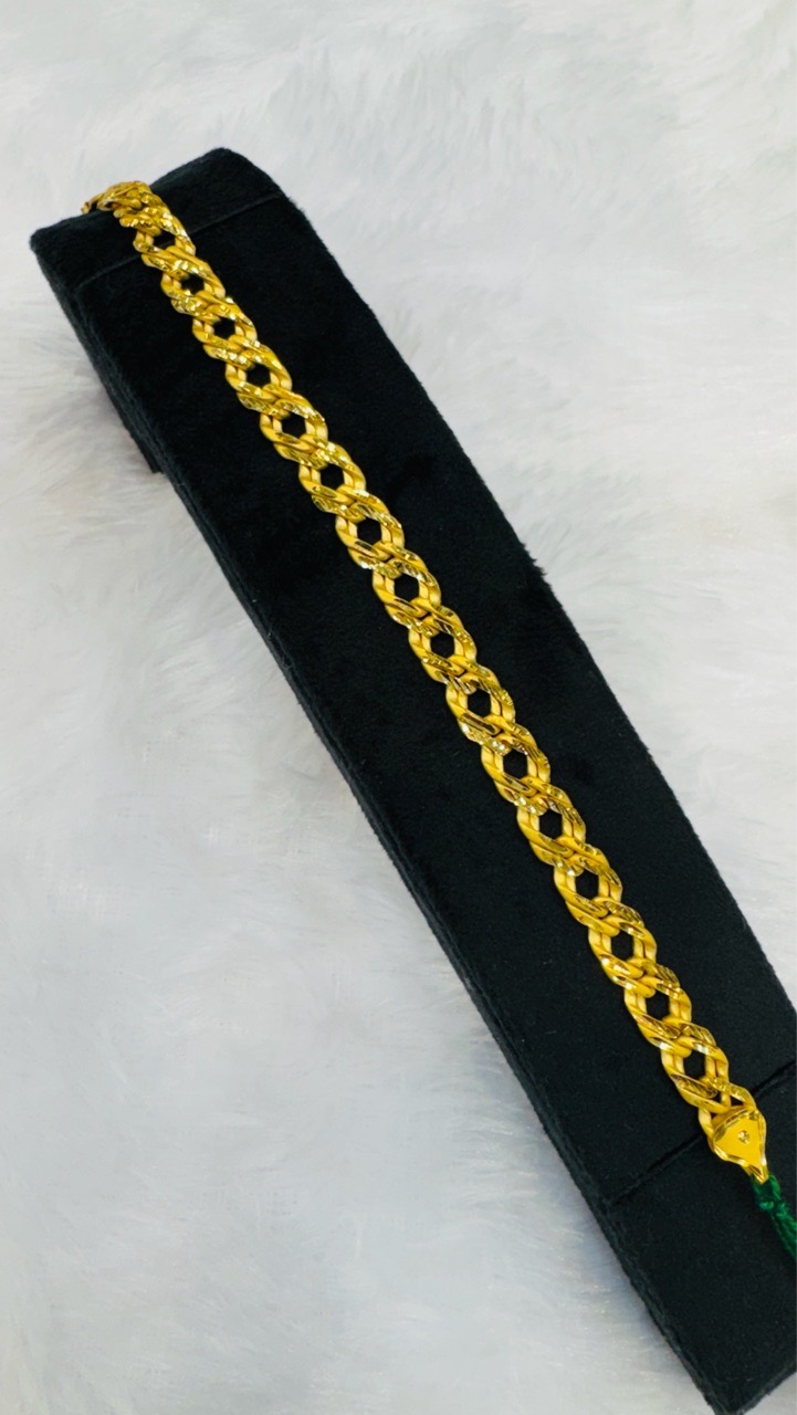 1 GM Gold Elegent Gents Bracelet view 3