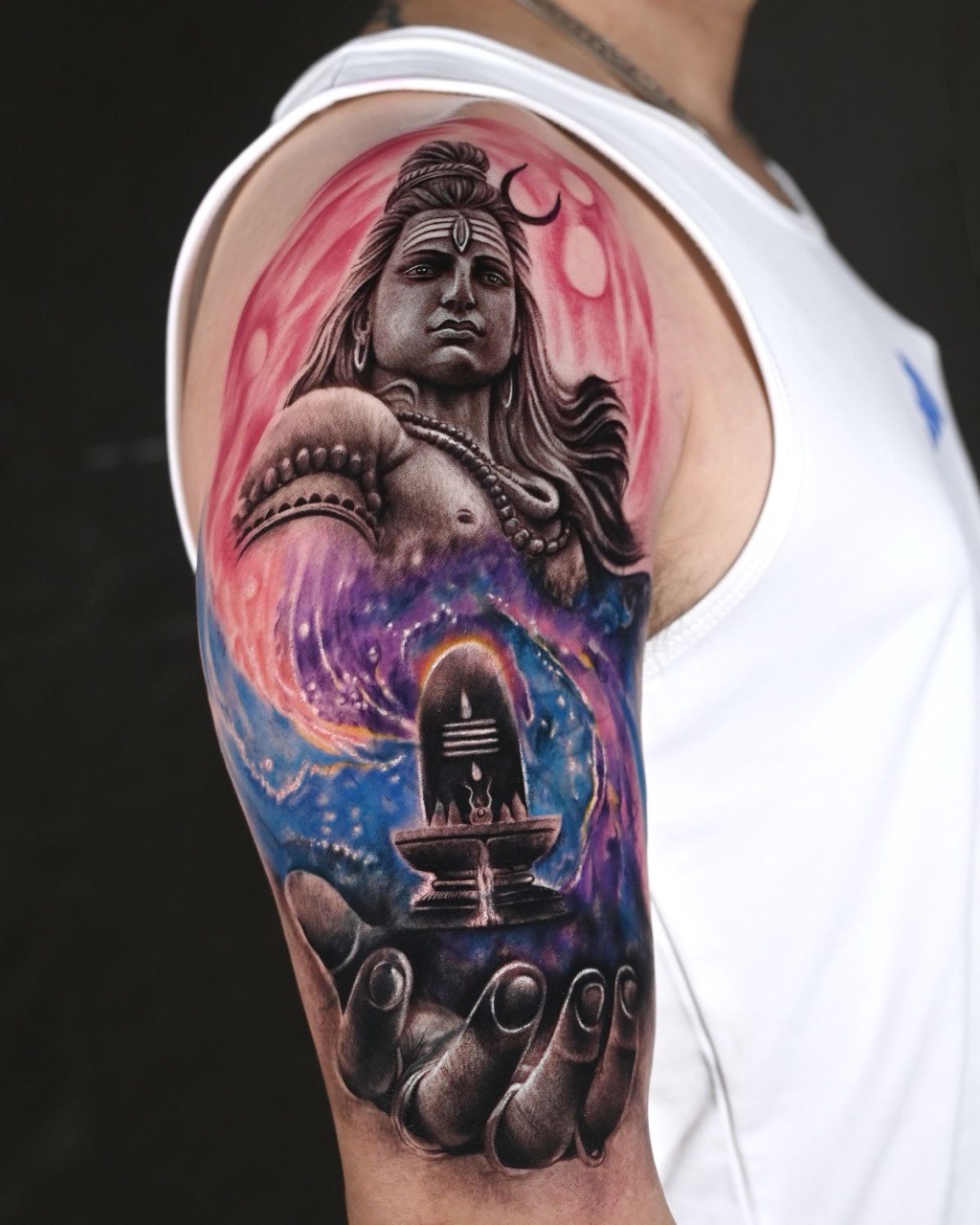 Shiva Realism Tattoo view 2